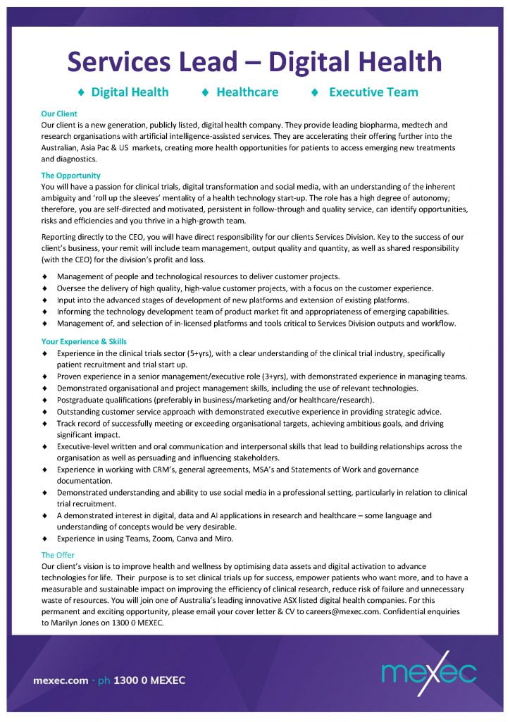 mexec Services Lead OPIN Long ad Apr22