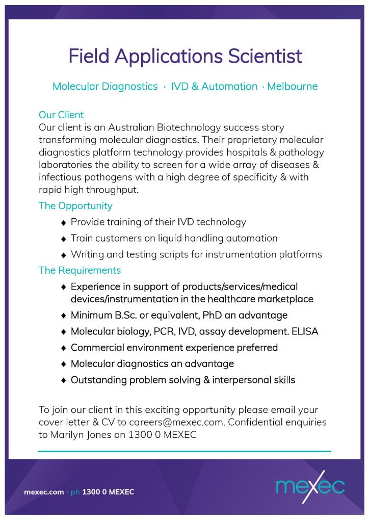 mexec Field Applications Scientist short ad7389