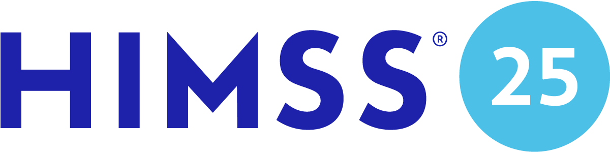 HIMSS25 Logo Blue