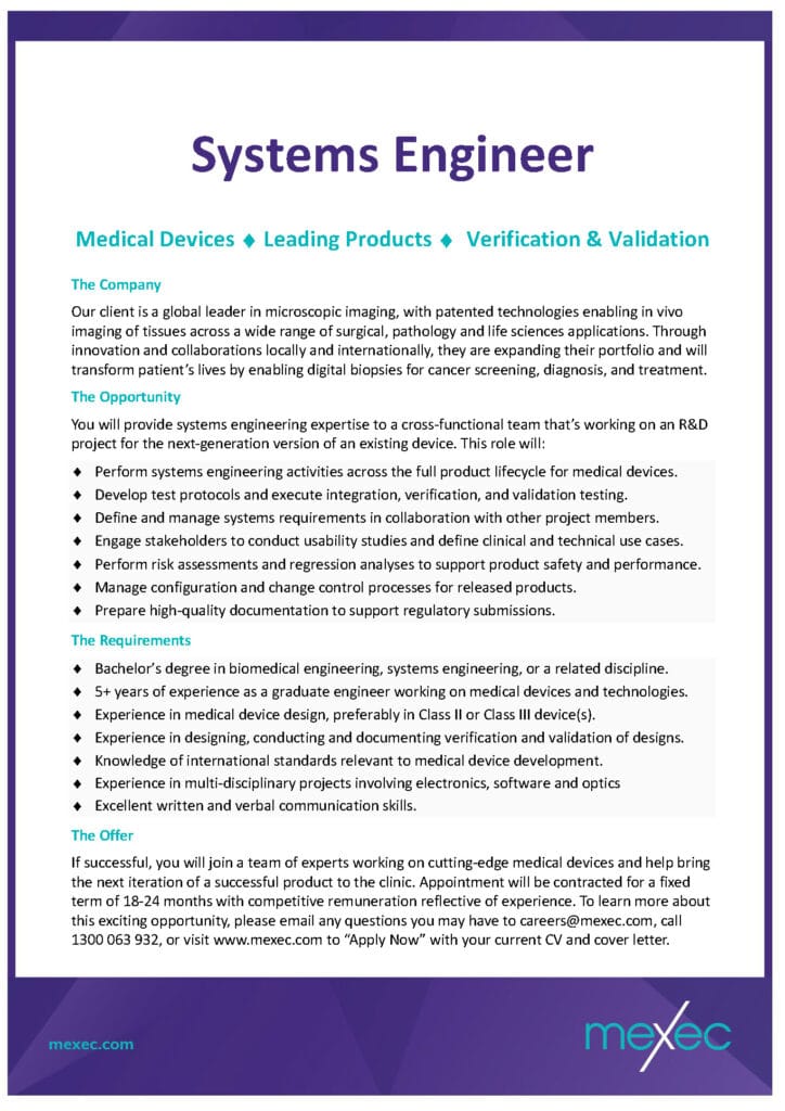 mexec Systems Engineer Long